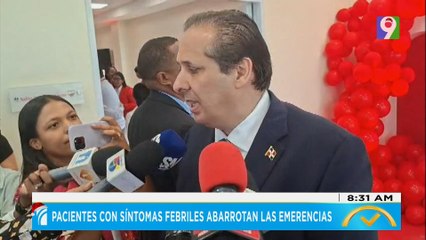 Pacientes con síntomas febriles abarrotan las emergencias | El Despertador