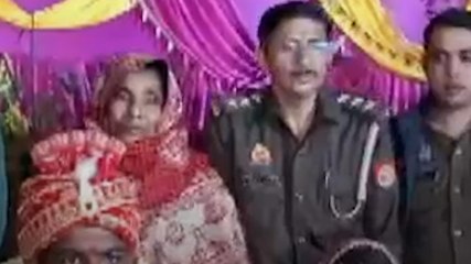 थानाध्यक्ष ने गरीब लड़की की करवाई शादी