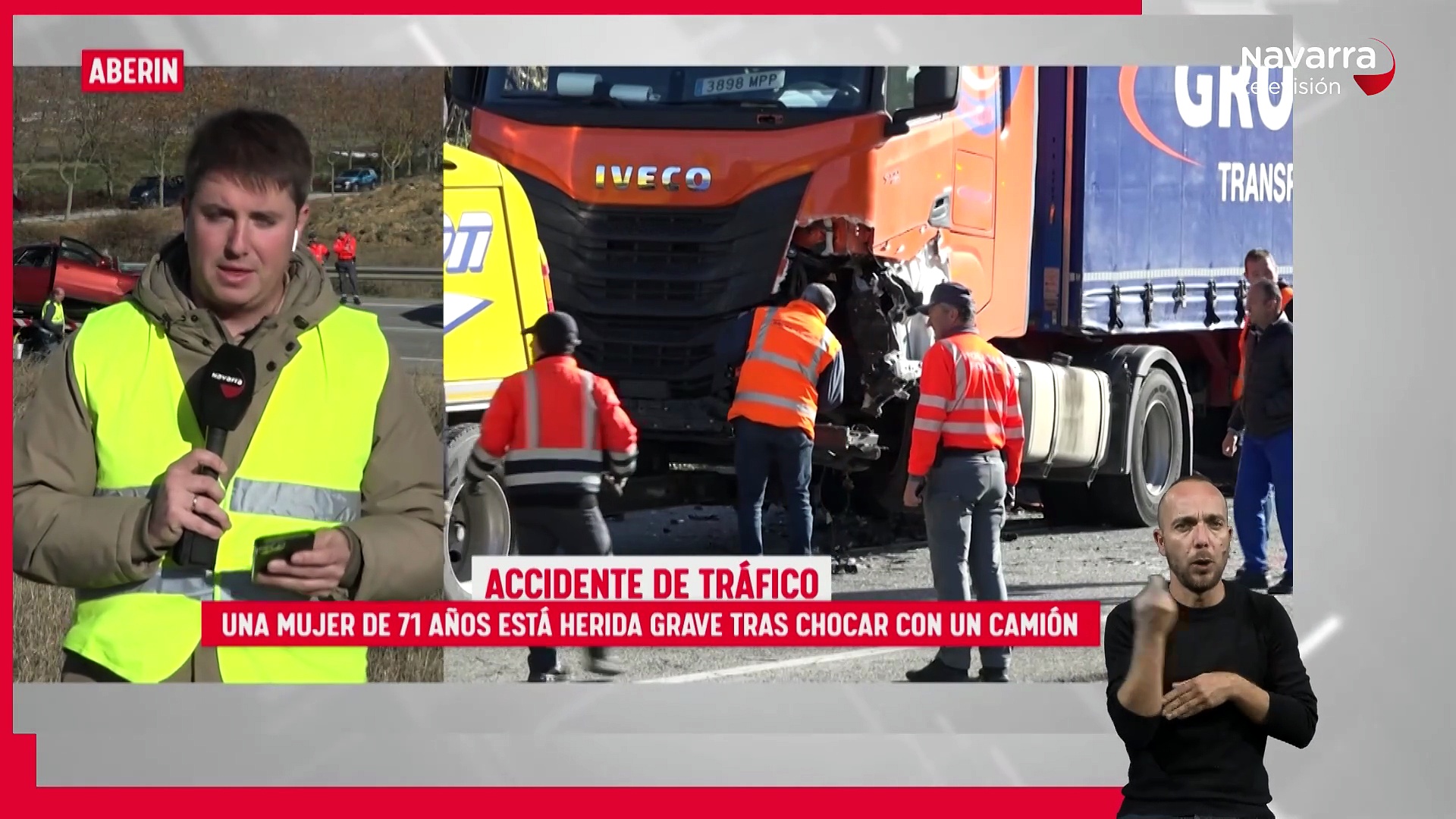 Noticias de Navarra 14.30h 28/11/2025 Lengua de Signos