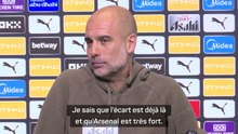 Man. City - Guardiola : “L’écart est déjà là et Arsenal est très fort, mais nous verrons bien”
