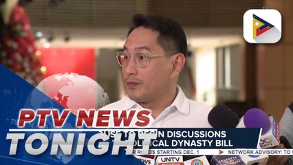 House to begin discussions on anti-political dynasty bill; lawmakers have different views on definition of political dynasty