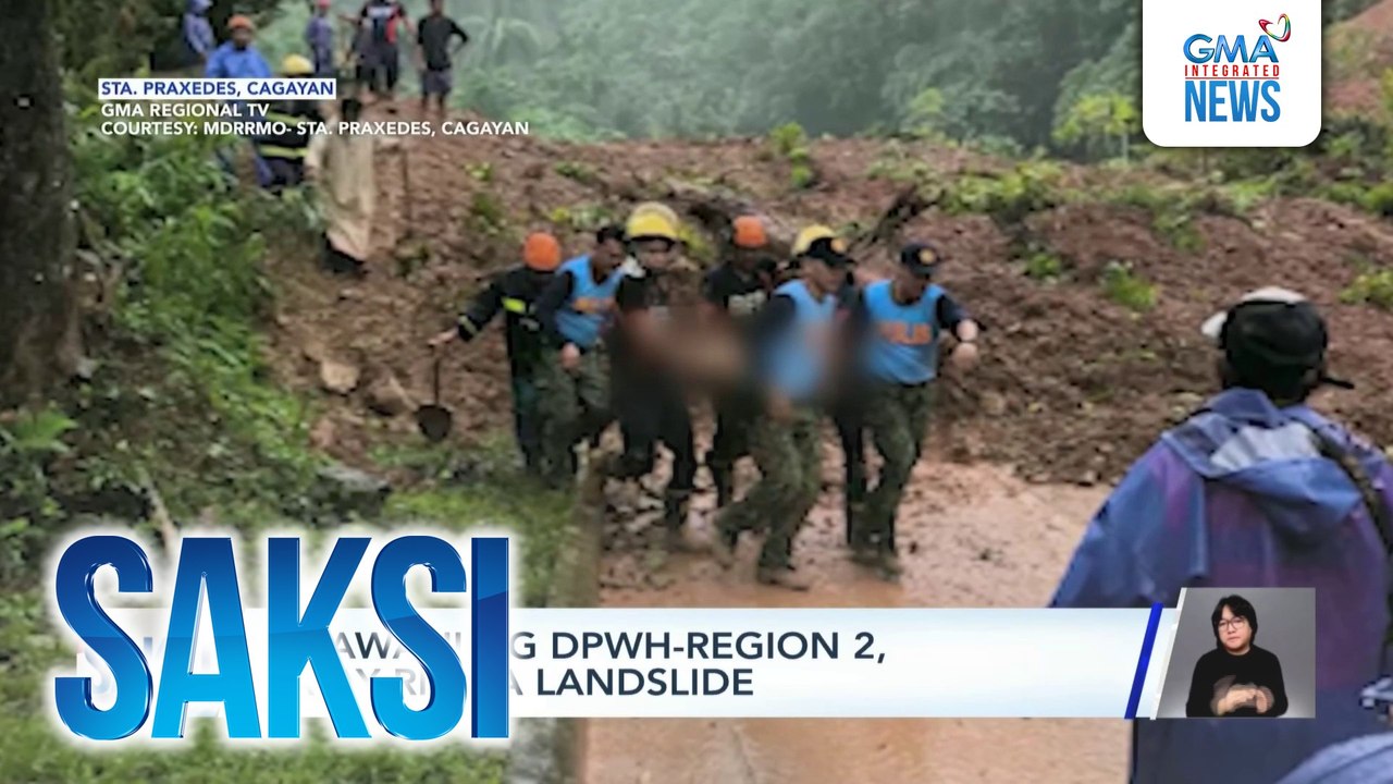 6-anyos, patay matapos matabunan ng gumuhong lupa ang kanilang bahay | Saksi