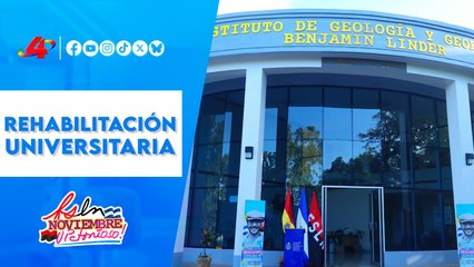UNAN-Managua transforma el futuro: rehabilitación del Instituto de Geología y Geofísica 🔬🎓