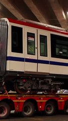 Metro de Santo Domingo amplía capacidad con llegada de dos nuevos trenes acoplables