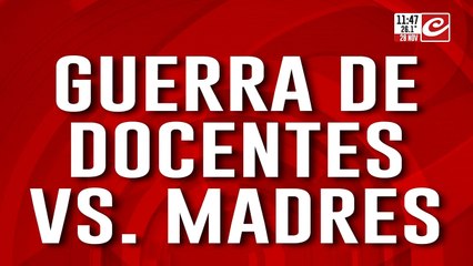 Escándalo en la comunidad educativa: se desató la guerra entre docentes y padres de los alumnos