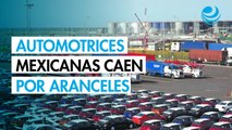 Envíos automotrices de México caen 14% afectados por aranceles de Trump