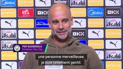 Guardiola cite ses parents pour dire qu’il restera gentil malgré la mauvaise forme !