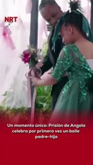 👨‍👧 En la cárcel de #Angola, un evento nunca antes visto conmovió al mundo: un baile padre-hija organizado para reclusos que no habían visto a sus hijas en años… y que jamás habían tenido la oportunidad de compartir un momento así con ellas.