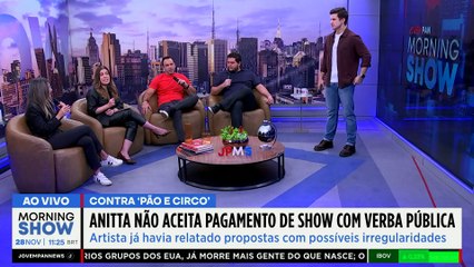 Anitta diz NÃO à LEI ROUANET e afirma ser contra RACHADINHA!