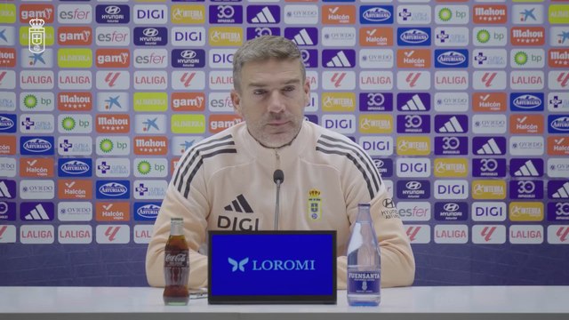 Rueda de prensa completa de Luis Carrión previa al Atlético de Madrid vs Real Oviedo