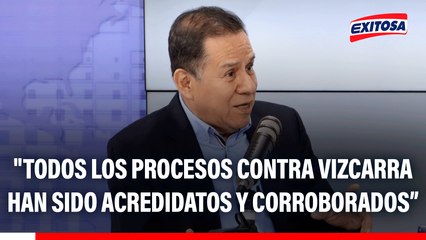 José Vega: "Todos los procesos contra Vizcarra han sido acreditados y es verdad que se filtró y nos llegó información"