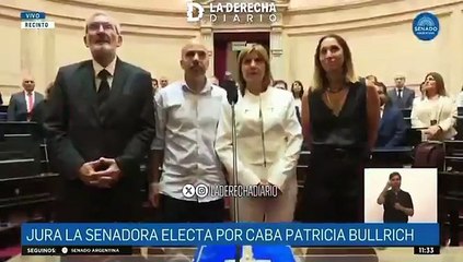 Juraron los senadores electos en las elecciones legislativas del 26 de octubre