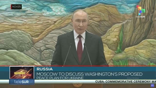 Russia, Moscow to discuss Washington’s proposed peace plan for Ukraine