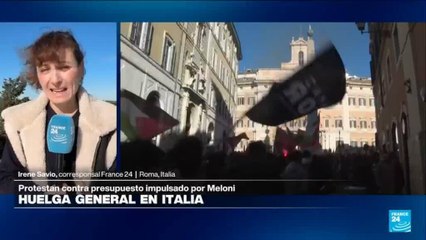 Informe desde Roma: Italia protesta contra el aumento del gasto militar de Giorgia Meloni