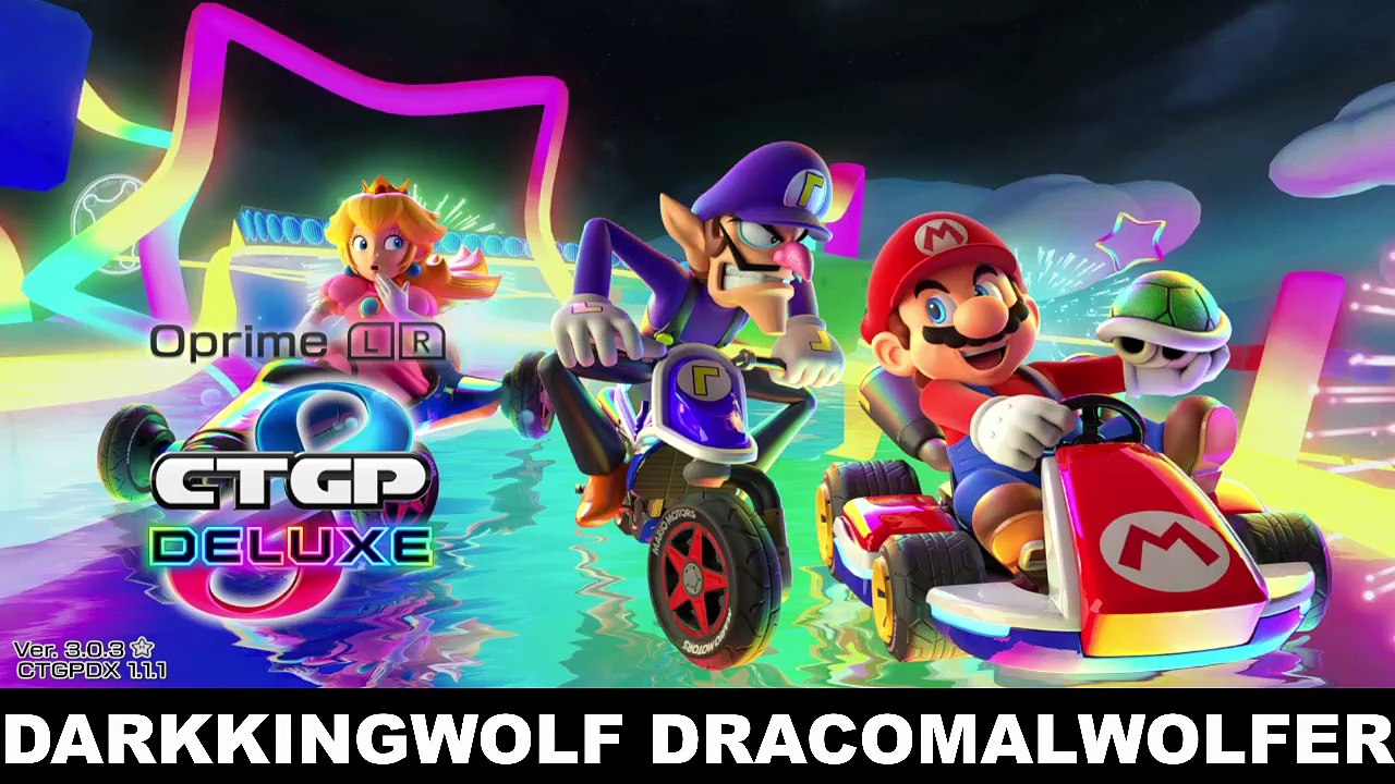 MARIO KART 8 DELUXE CTPG WORLD. GAMEPLAY #6. CON (MOD) DE SONIC. (ESPAÑOL). 50CC & 100CC.