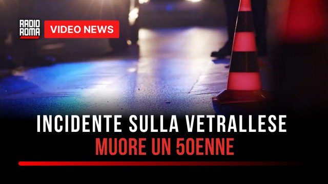 Incidente sulla Vetrallese, muore un 50enne