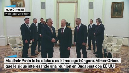 Putin reafirma su interés en reunirse con Trump en Budapest (Hungría)