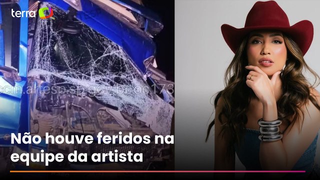 Acidente com ônibus de cantora Amanda Alves e mais quatro veículos deixa 23 feridos em Bofete (SP)
