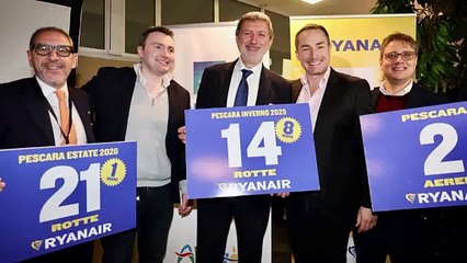 Marsilio -  Oggi abbiamo presentato le nuove rotte dell’Aeroporto d’Abruzzo  (28.11.25)