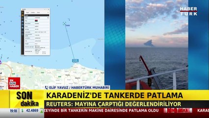 Karadeniz'de tankerde patlama