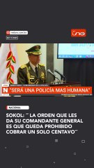 SOKOL: ´´A MIS CAMARADAS, A PARTIR DE HOY LA ORDEN QUE LES DA SU COMANDANTE GENERAL ES QUE QUEDA PROHIBIDO COBRAR UN SOLO CENTAVO. NO SE ARRIESGUEN A PERDER SU LIBERTAD, SU PROFESIÓN POR UNOS CUANTOS CENTAVOS ´´