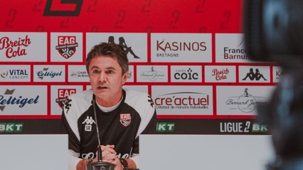 Château-Gontier – EAG : Le point presse de Sylvain Ripoll