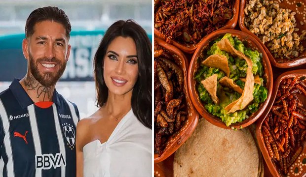 Sergio Ramos y Pilar Rubio disfrutan de comida prehispánica en medio de rumores de la salida del jugador de Rayados