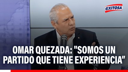 Omar Quezada: "Somos un partido que tiene experiencia y la ciudadanía ha visto todas las obras que se hicieron el gobierno aprista"