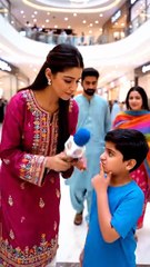 Reporter Ka Sawal, Bachay Ka ‘Hummmmmm’ — Aur Bazaar Mein Hansi Ka Dhamaka!”