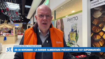 La collecte annuelle de la banque alimentaire débute ce vendredi et pour tout le week-end / Les étudiants de l'Université Jean Monnet bravent le froid pour obtenir une place de parking à tarif réduit / Stanis Wagner lauréat de la 3e édition du concours de