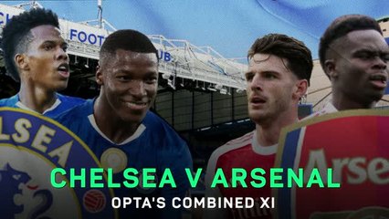 Chelsea v Arsenal - Combined XI
