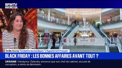 Black Friday: "Si on vous propose -70%, c'est qu'on vous l'a proposé trop cher le reste de l'année", estime Émilie Auvray, fondatrice des boutiques "L'Appartement Français"