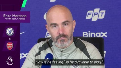 Palmer fit to start against Arsenal - Maresca