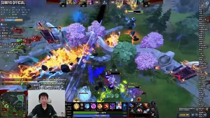Sumiya Invoker bullied by this Pudge early game | Sumiya Invoker Stream Moments 5257