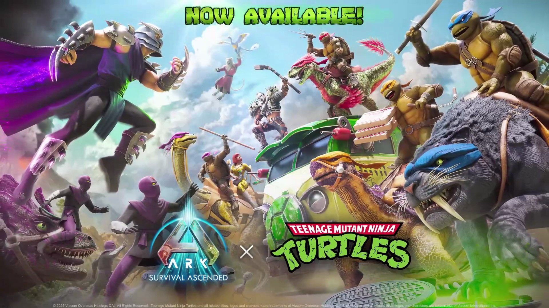 Ark Survival Ascended x Teenage Mutant Ninja Turtles | PS5 | PC