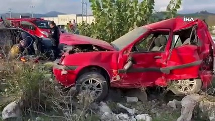 Muğla’da kontrolden çıkan otomobil park halindeki araca çarptı: 1 ölü