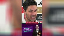 Arteta hopes Rice wins Ballon d'Or