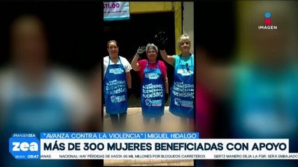 Más de 300 mujeres beneficiadas con el apoyo “Avanza contra la Violencia”