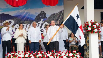 Presidente Mulino encabezó los actos en Boquete por los 204 años de independencia de Panamá de España