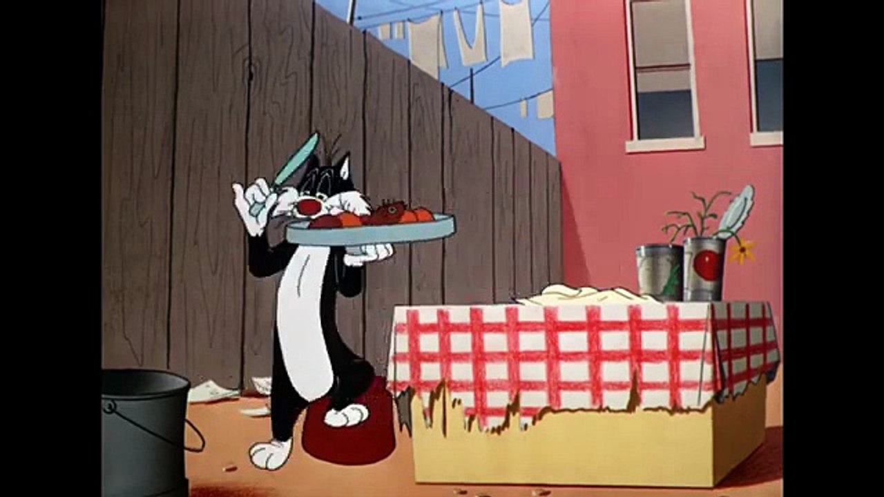 Silvestr.e Tweety Pássaro Encurralado