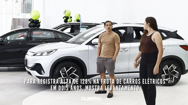 Pará registra alta de 128% na frota de carros elétricos em dois anos, mostra levantamento