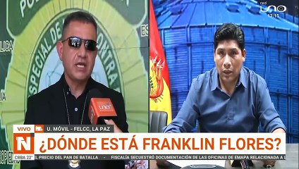 LA POLICÍA BUSCA A FRANKLIN FLORES