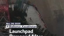 Launchpad Damaged After US-Russian Joint Mission