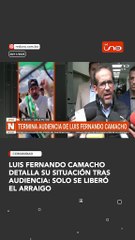 Luis Fernando Camacho detalla su situación tras audiencia: solo se liberó el arraigo