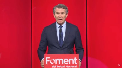 Feijóo habla de la entrada en prisión de Ábalos