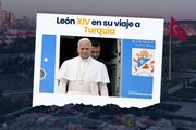 León XIV en su viaje a Turquía
