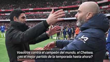 ¿Chelsea-Arsenal partido del año? La opinión de Mikel Arteta