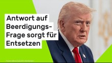 Donald Trump: Prahlerei statt Mitgefühl - Antwort auf Beerdigungs-Frage sorgt für Entsetzen