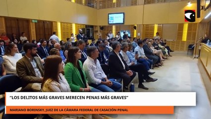 MARIANO BORINSKY: “LOS DELITOS MÁS GRAVES MERECEN PENAS MÁS GRAVES”
