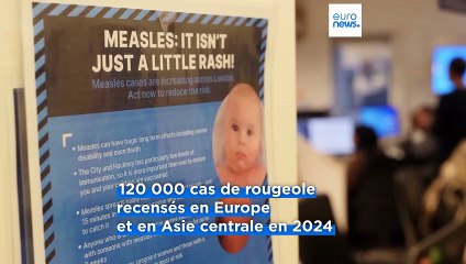 Rougeole : cas en hausse de 47 % en Europe et Asie centrale l'an dernier, selon l'OMS